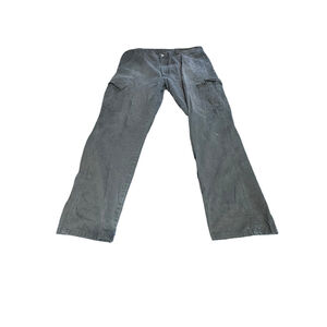 Men's Black Cargo Pants Waist 38 #808